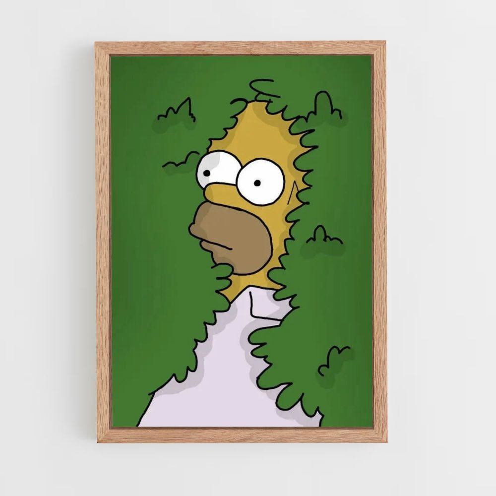 Affiche Simpsons Bush