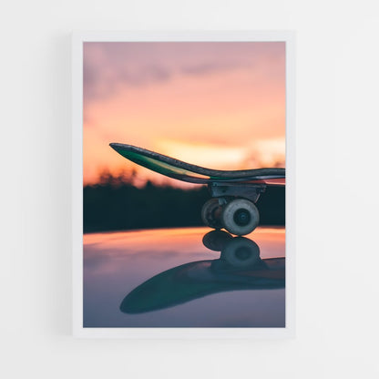 skateboard-12 cadre Blanc