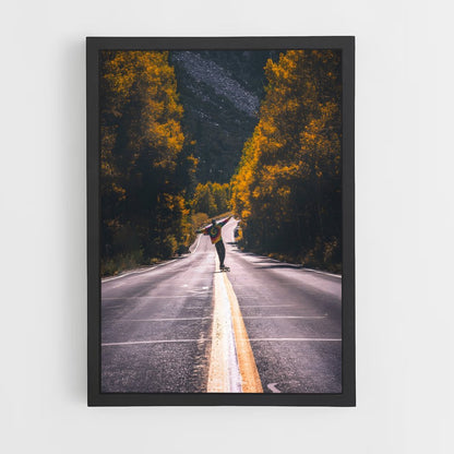 skateboard-14 cadre Noir