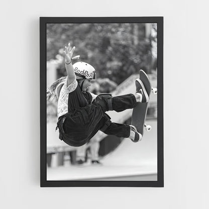skateboard-24 cadre Noir