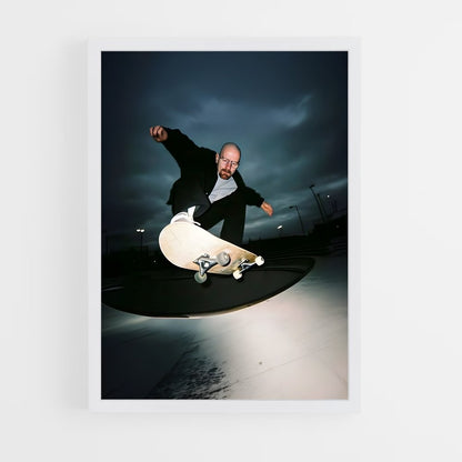 skateboard-5 cadre Blanc