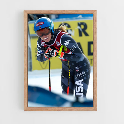 ski-11 cadre Bois clair