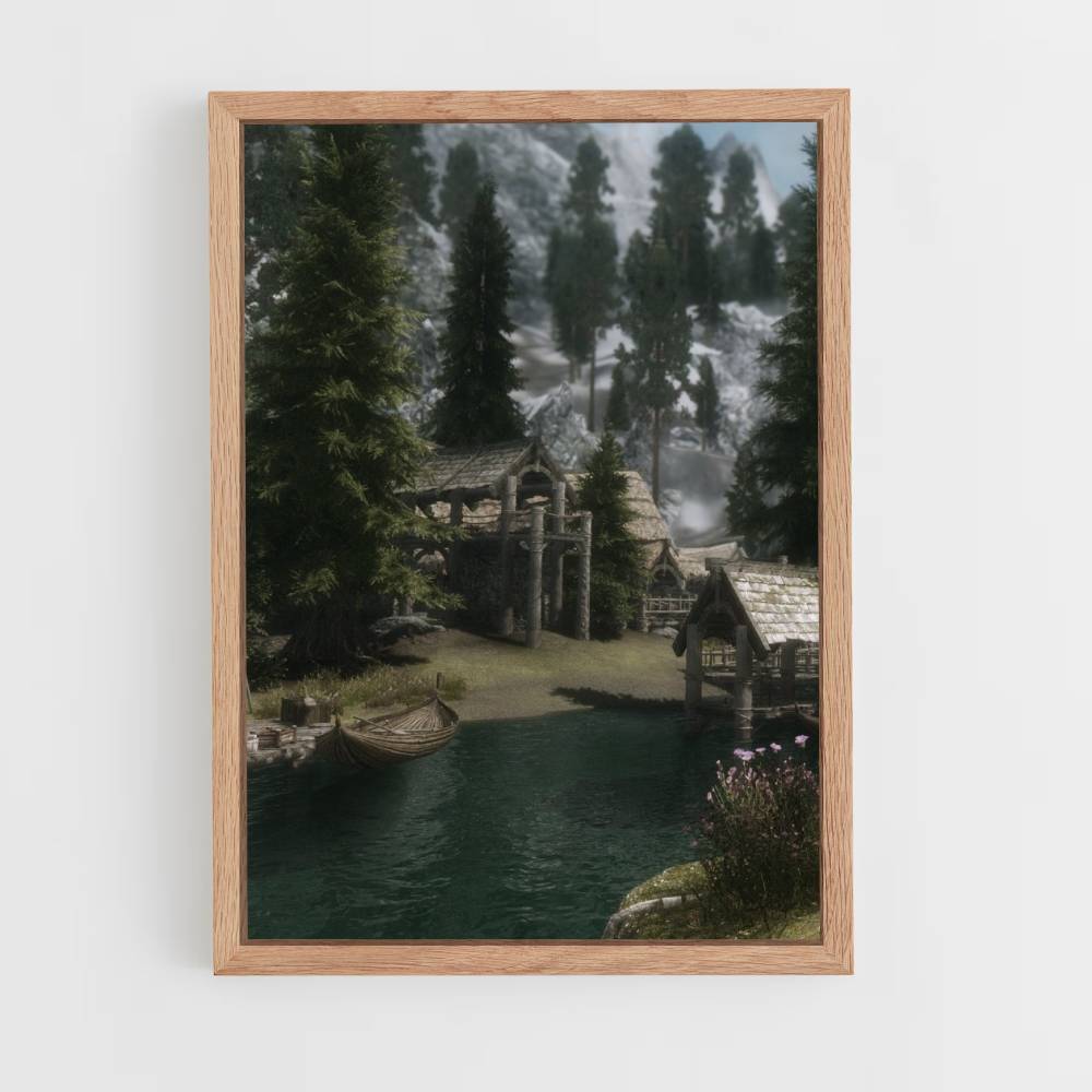 Lake Skyrim-poster