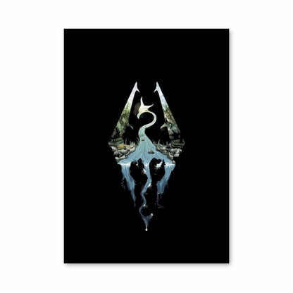 Poster Skyrim-logo