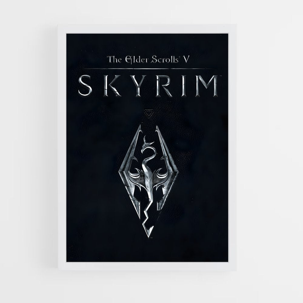 skyrim-4 cadre Blanc