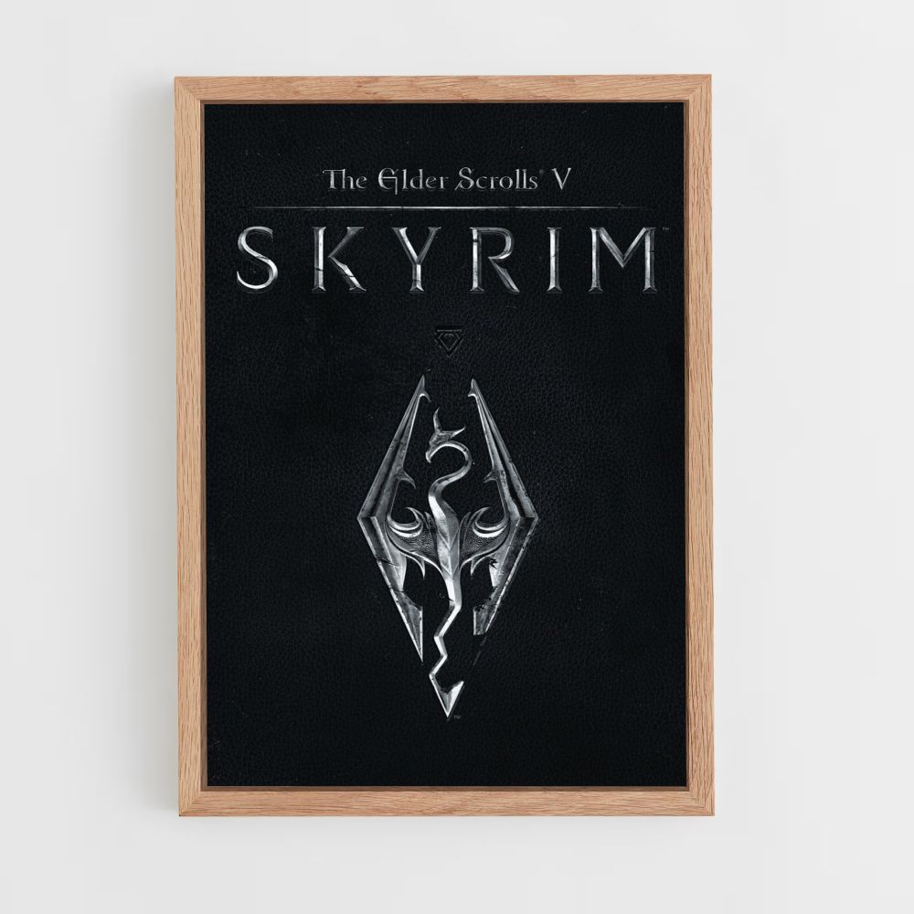 Poster Het Elder Scrolls V-logo