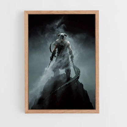 skyrim-5 cadre Bois clair