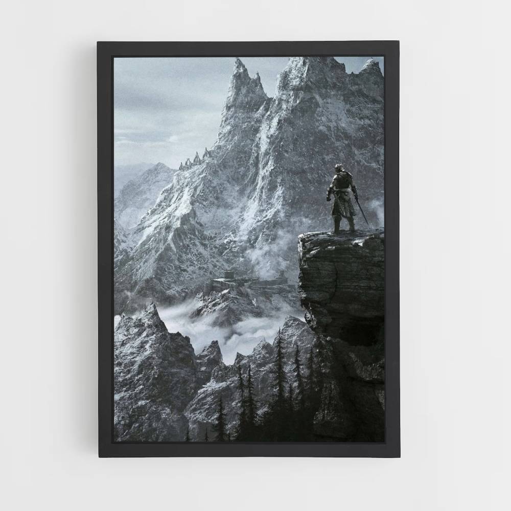 Skyrim bergposter