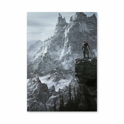 Poster Skyrim Montagne