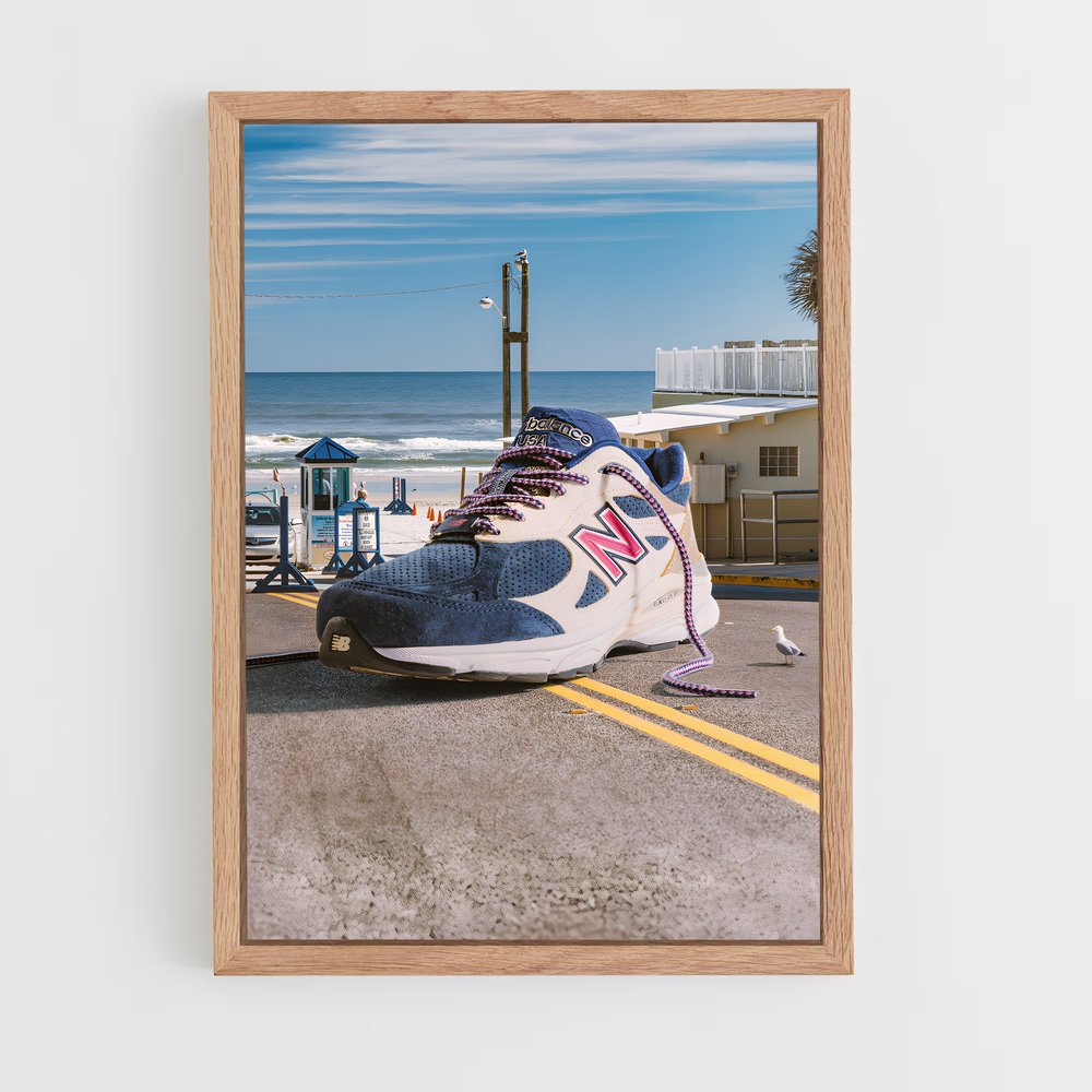 sneakers-13 cadre Bois clair