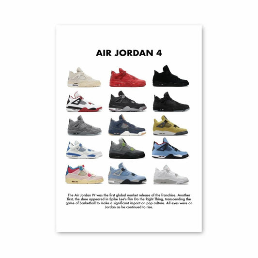 Nike Air Jordan 4-poster