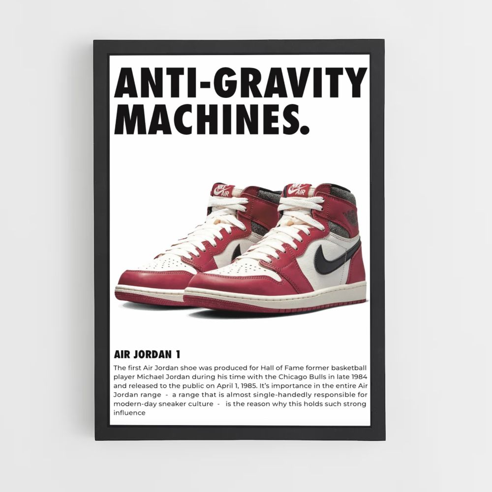 Nike anti-zwaartekrachtposter