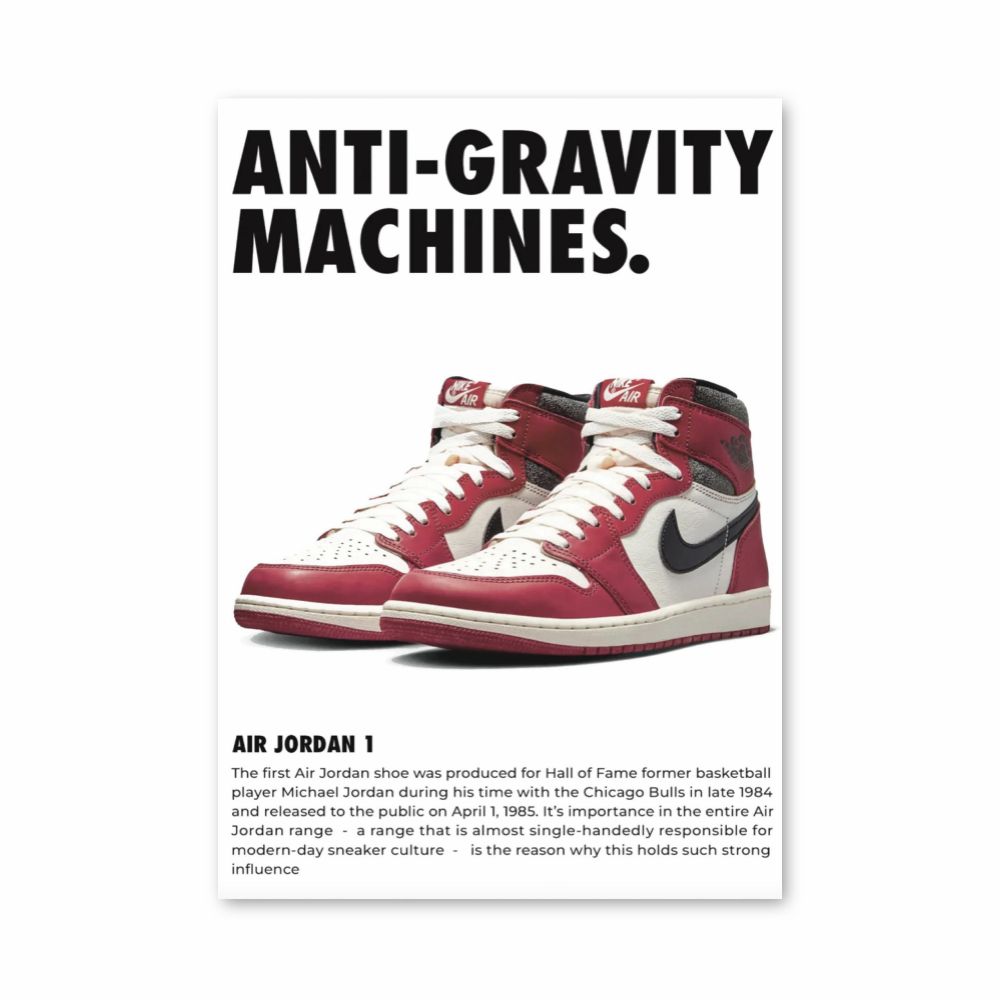 Nike anti-zwaartekrachtposter