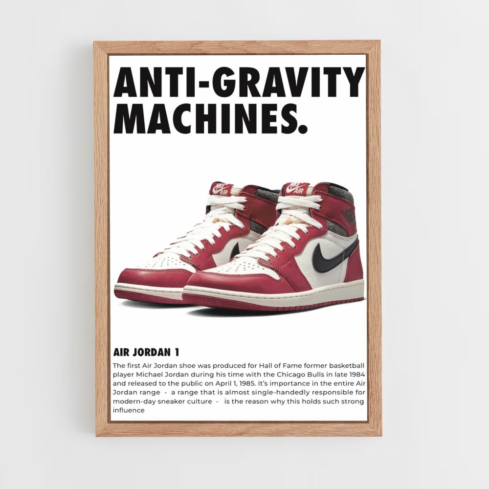 Nike anti-zwaartekrachtposter