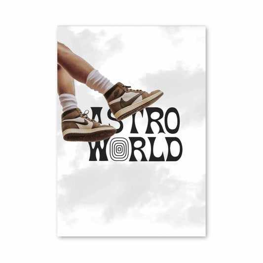 Nike Astro World-poster