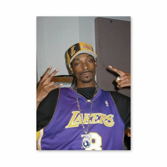 Affiche Snoop Dogg Lakers