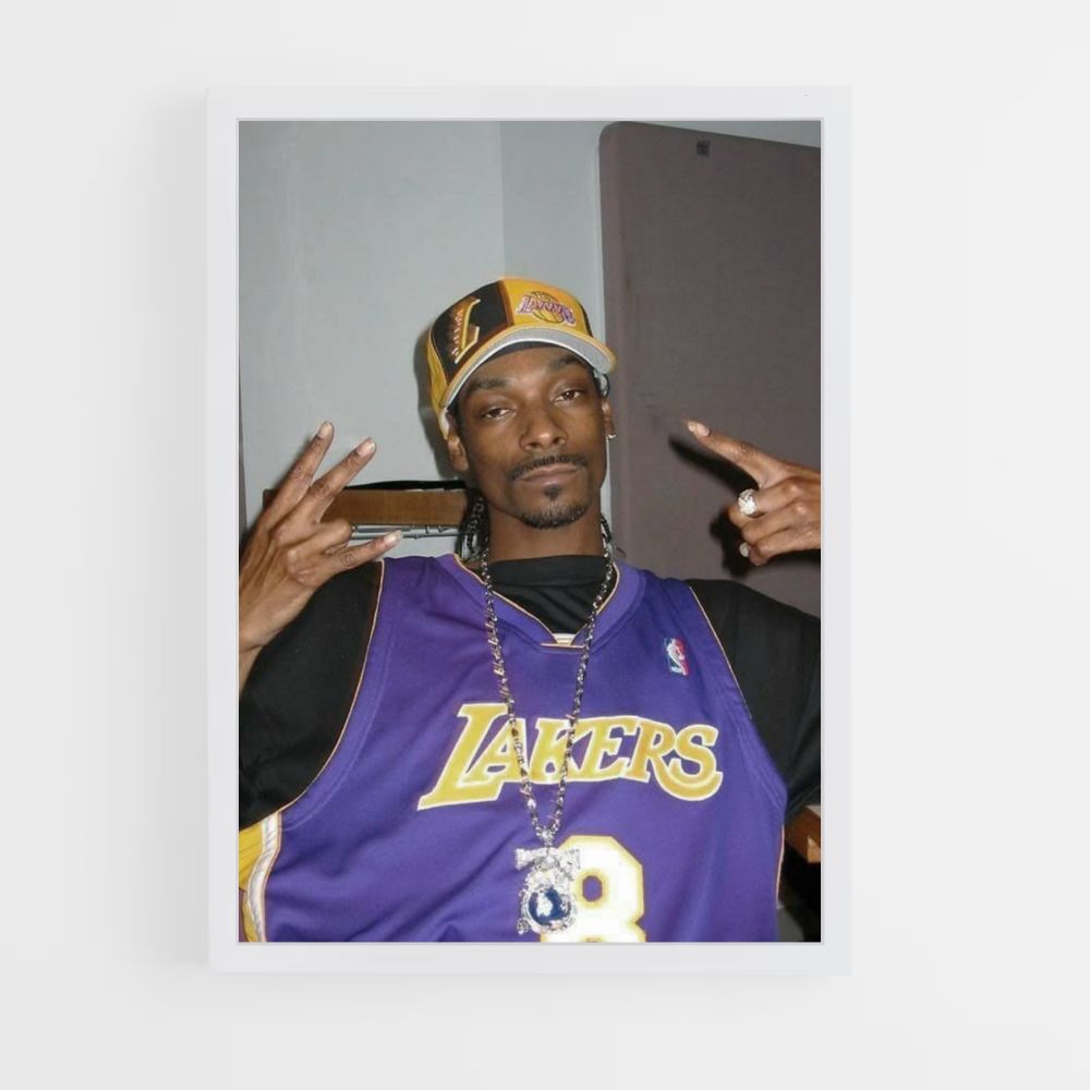 Affiche Snoop Dogg Lakers