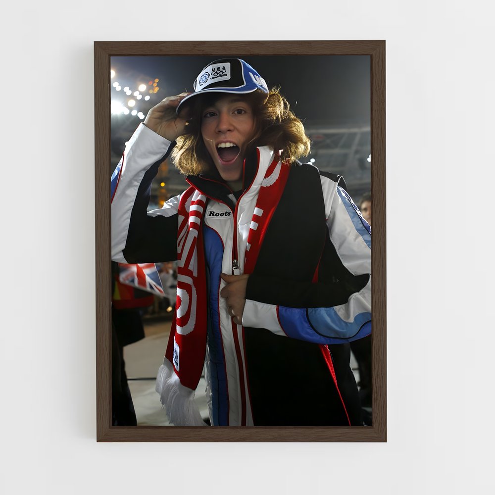 snowboard-10 cadre Bois foncé
