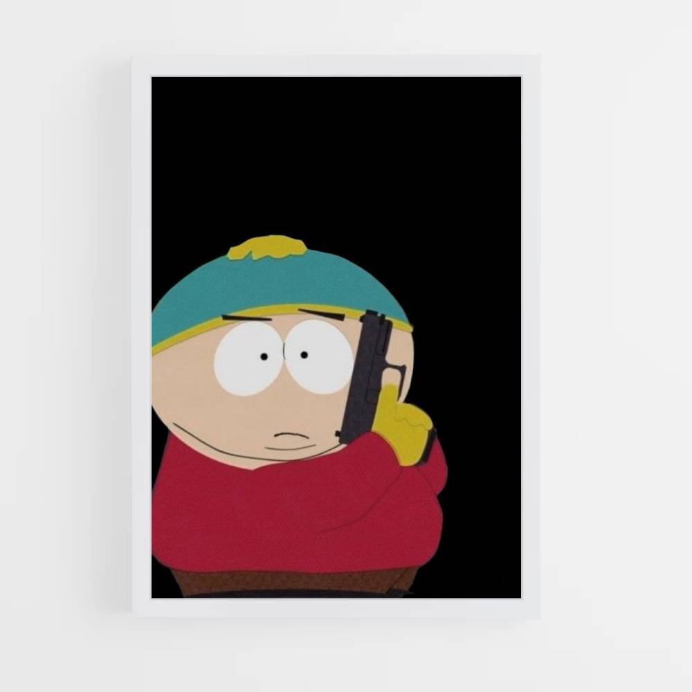 Cartman pistoolposter