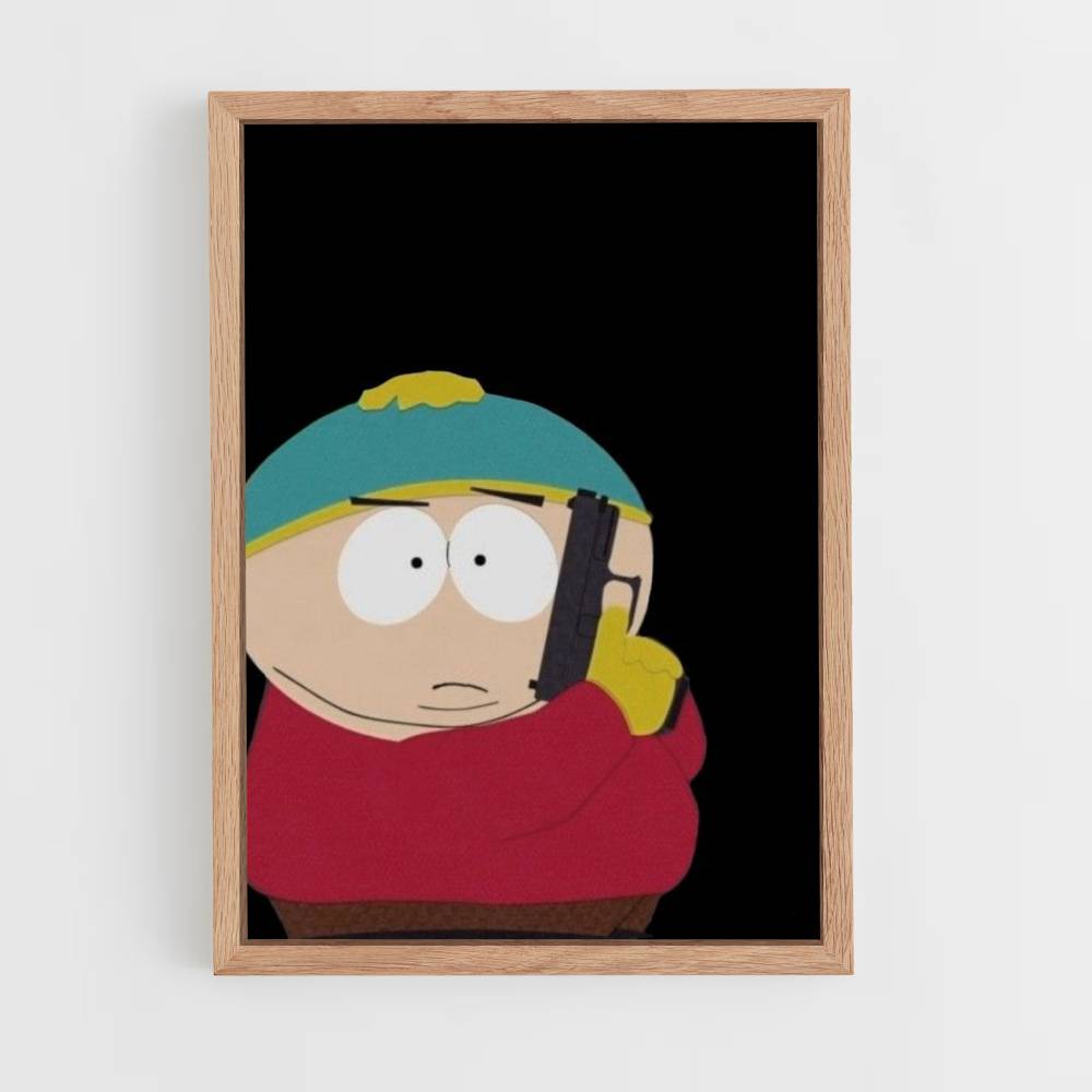 Cartman pistoolposter