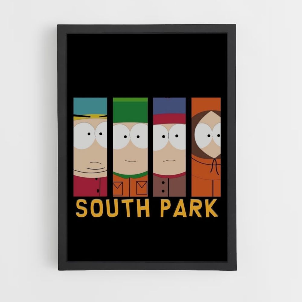 Poster South Park-personages