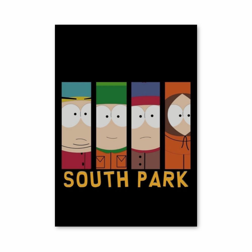 Poster South Park-personages