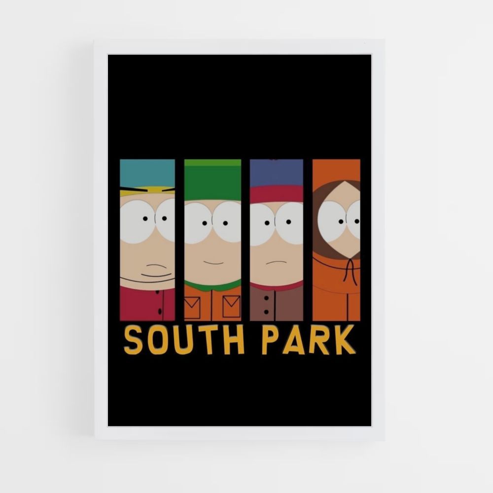 Poster South Park-personages