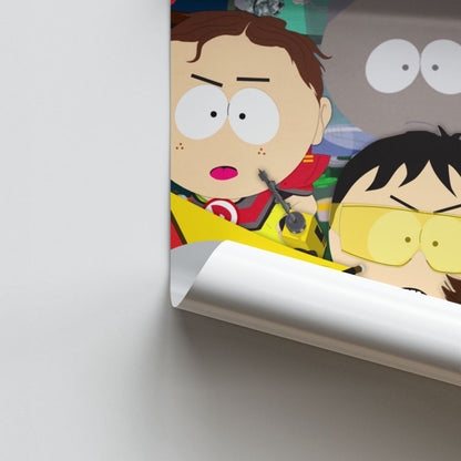 Poster South Park superhelden