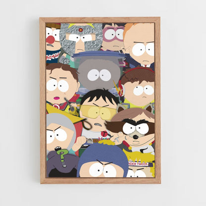 Poster South Park superhelden