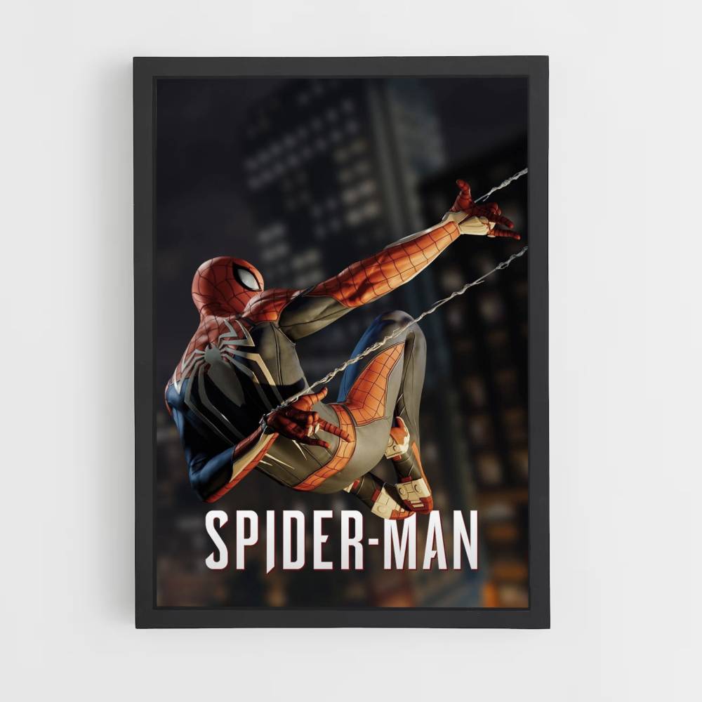 Poster Spiderman-doek