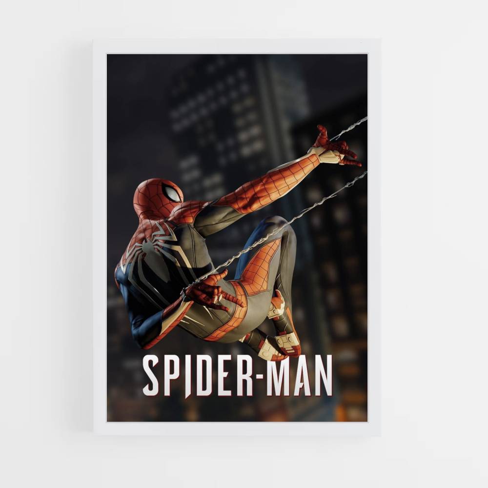 Poster Spiderman-doek