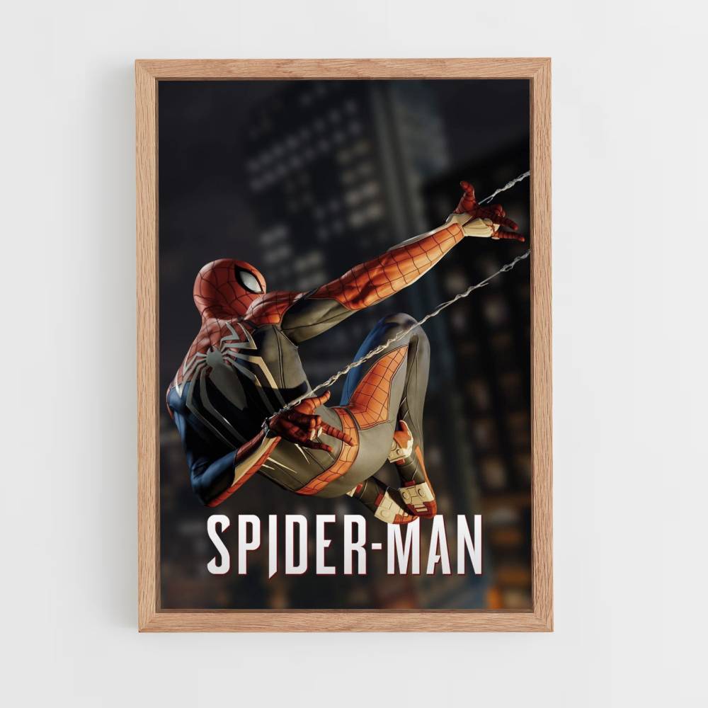 Poster Spiderman-doek