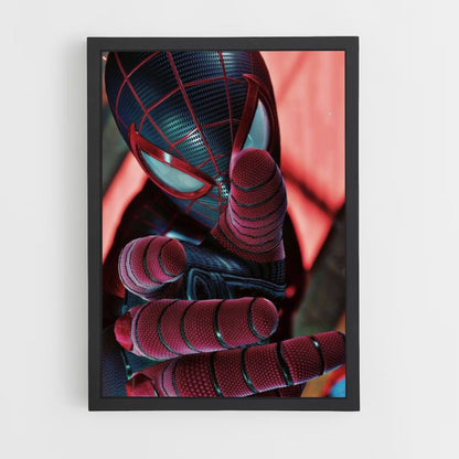 Affiche Spiderman Zwart