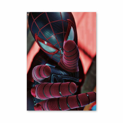 Affiche Spiderman Zwart