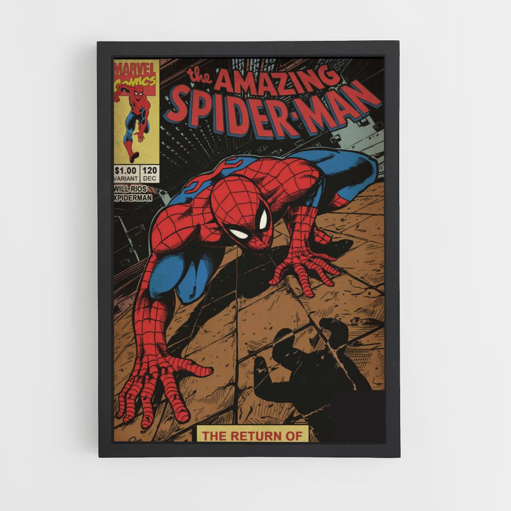 Poster De geweldige Spiderman