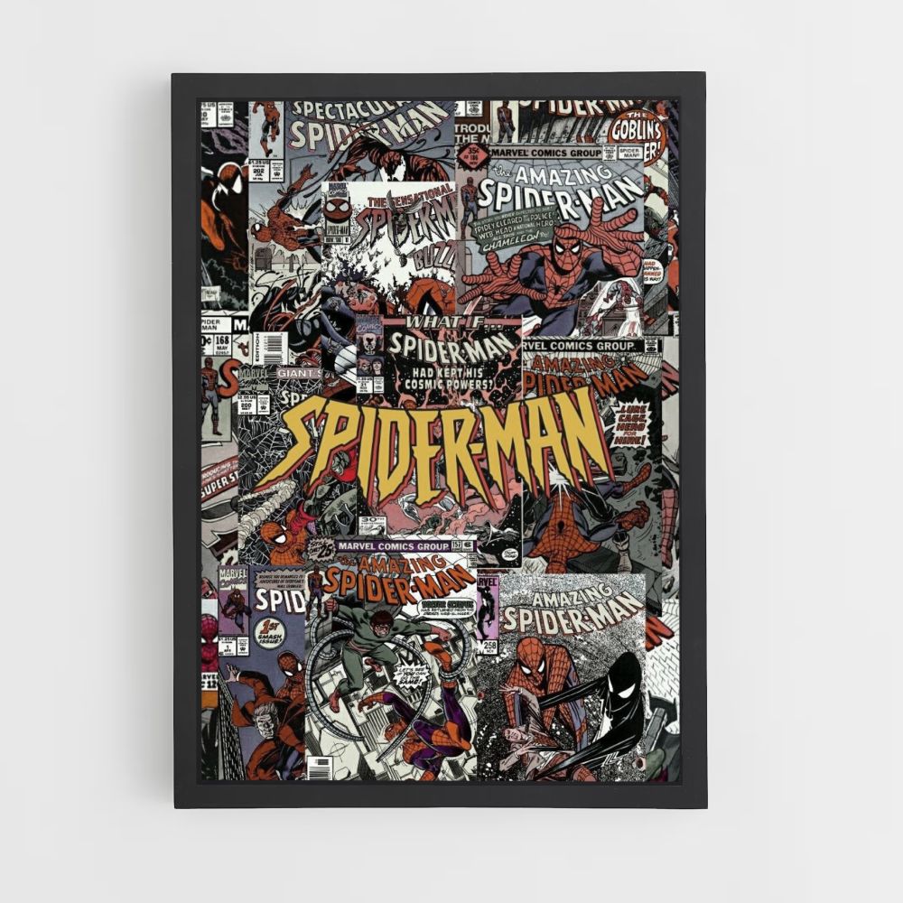 Spiderman dagboekposter