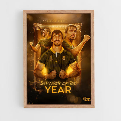 springboks-1 cadre Bois clair