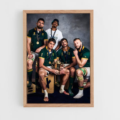 springboks-14 cadre Bois clair