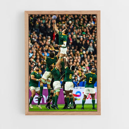 springboks-6 cadre Bois clair