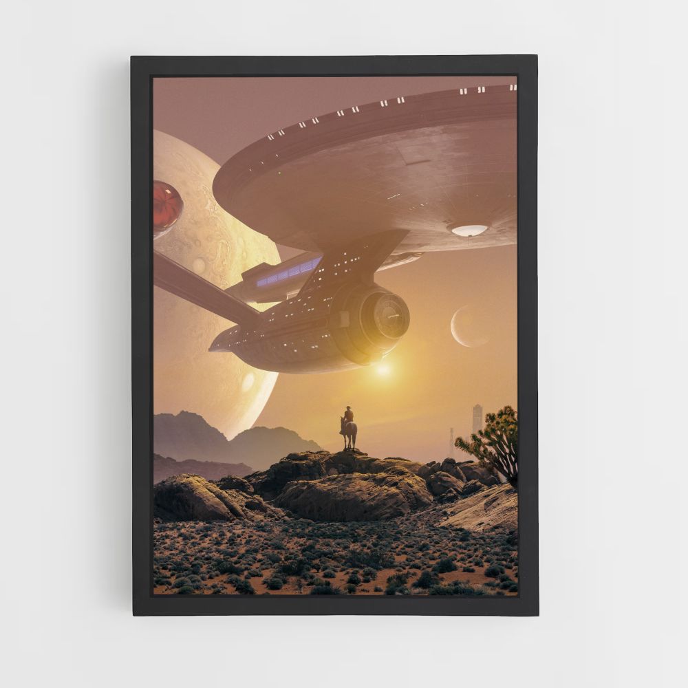 Poster Star Trek-schip