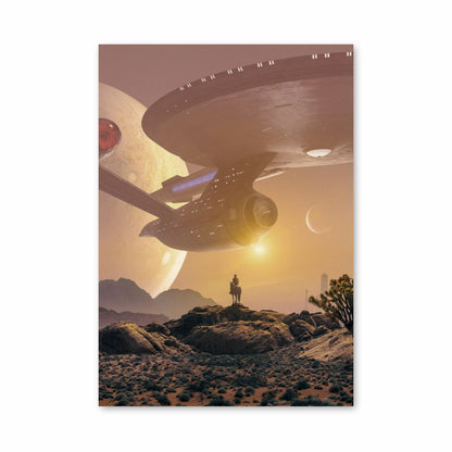 Poster Star Trek-schip