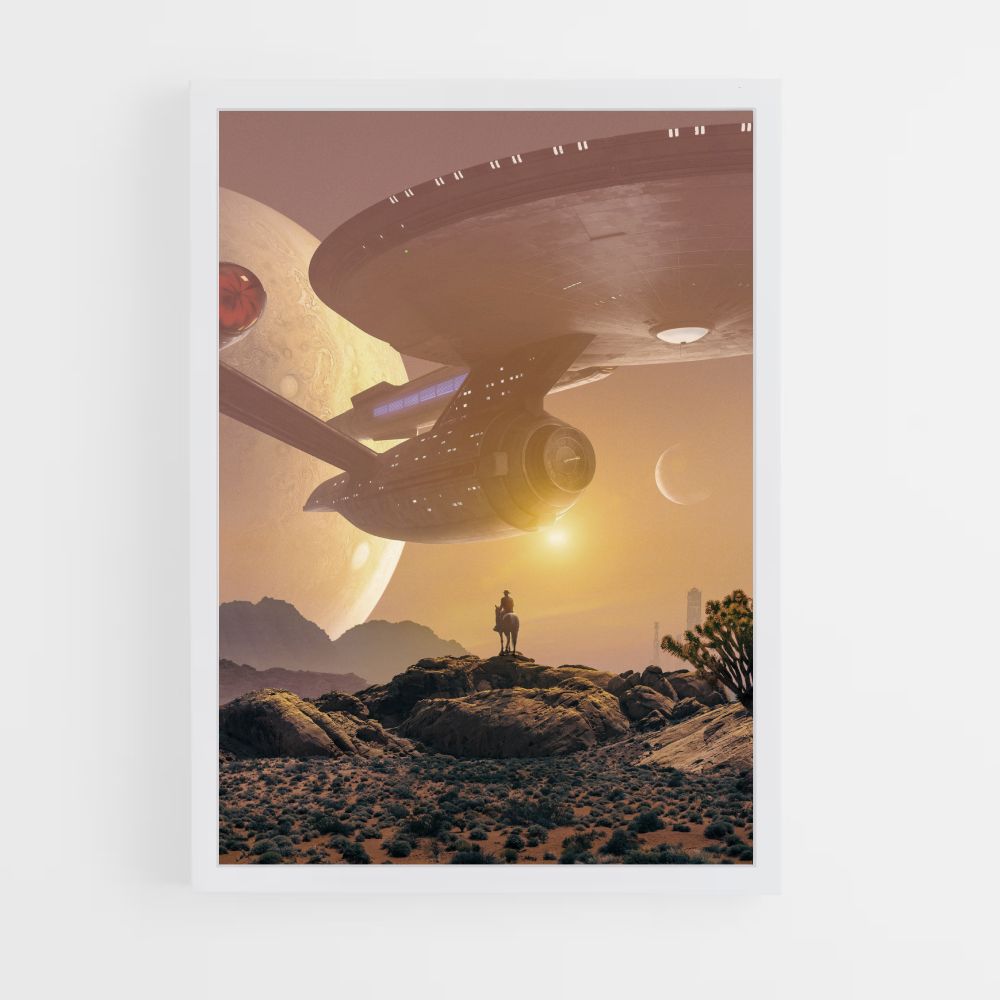 Poster Star Trek-schip