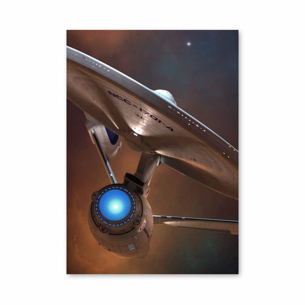 Affiche USS Enterprise NCC-1701