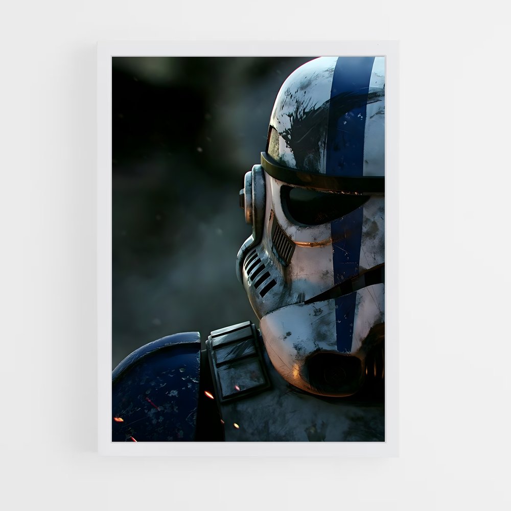 star-wars-16 cadre Blanc