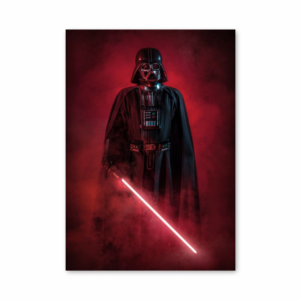 Darth Vader lichtzwaardposter