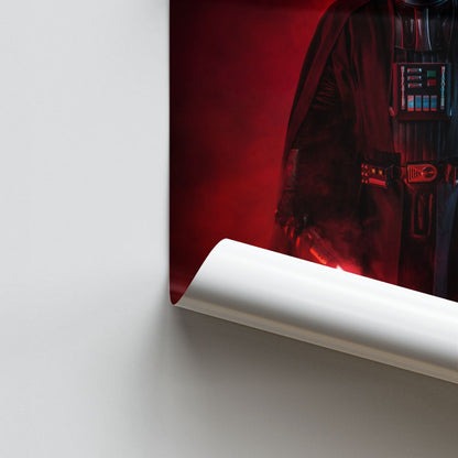 Darth Vader lichtzwaardposter