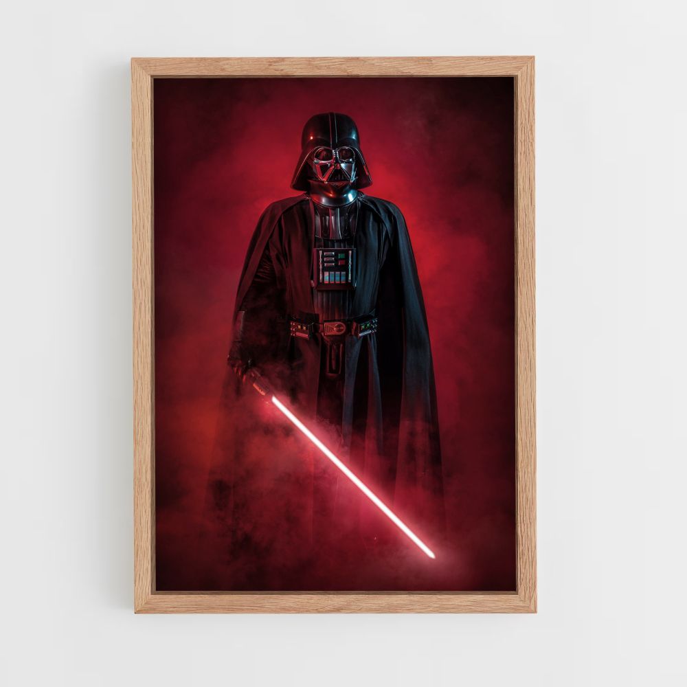 Darth Vader lichtzwaardposter