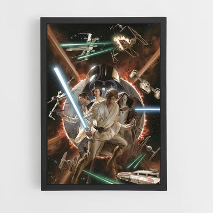 Poster Star Wars-strips