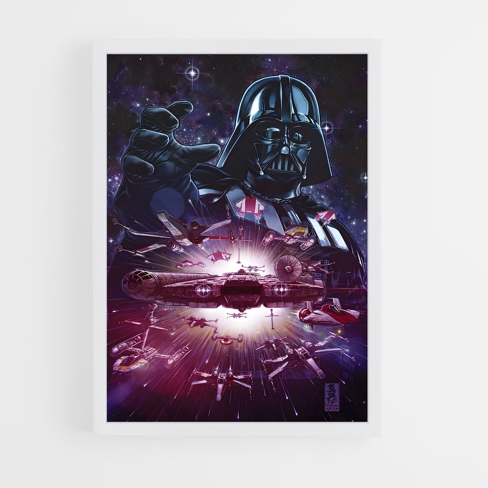 star-wars-22 cadre Blanc
