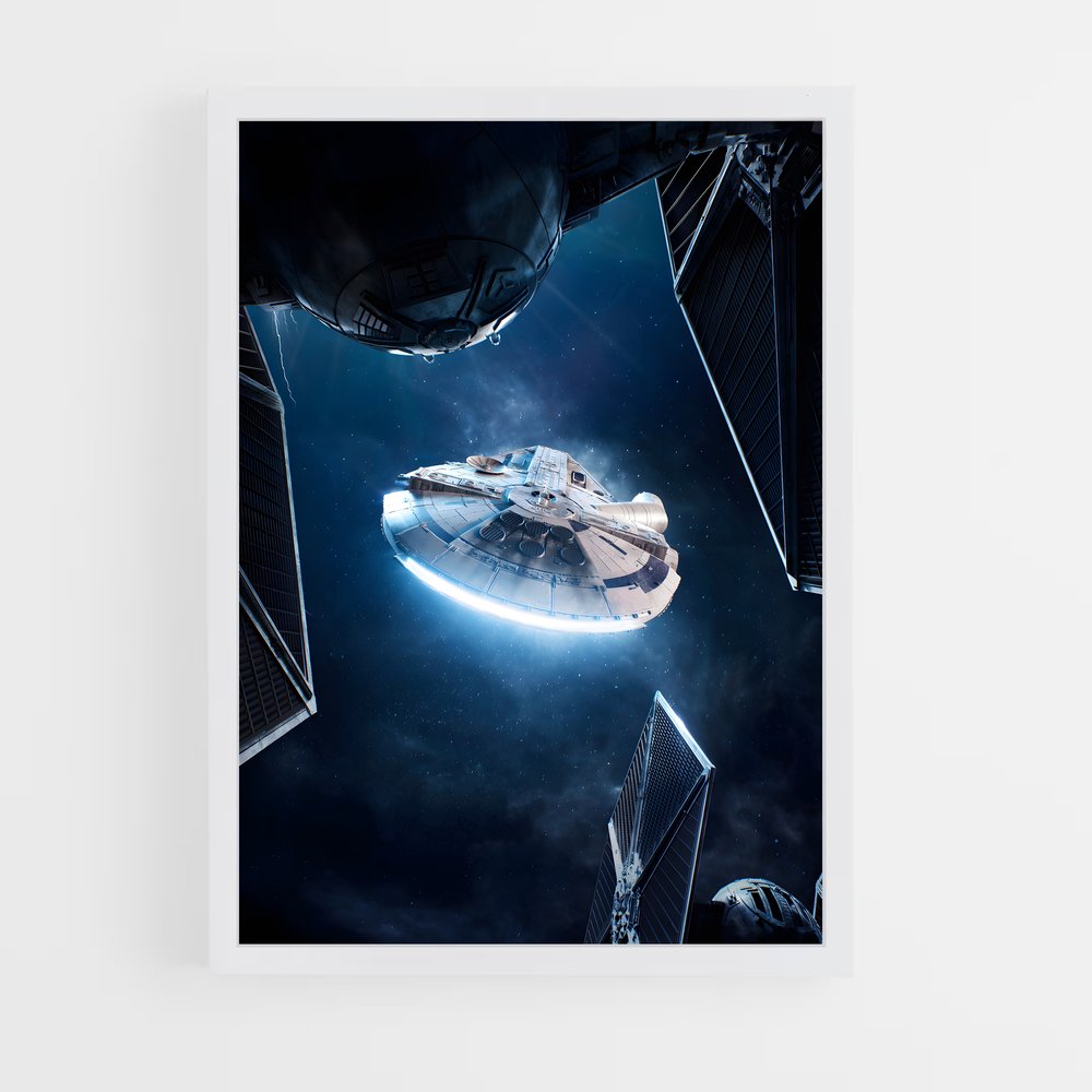 star-wars-28 cadre Blanc